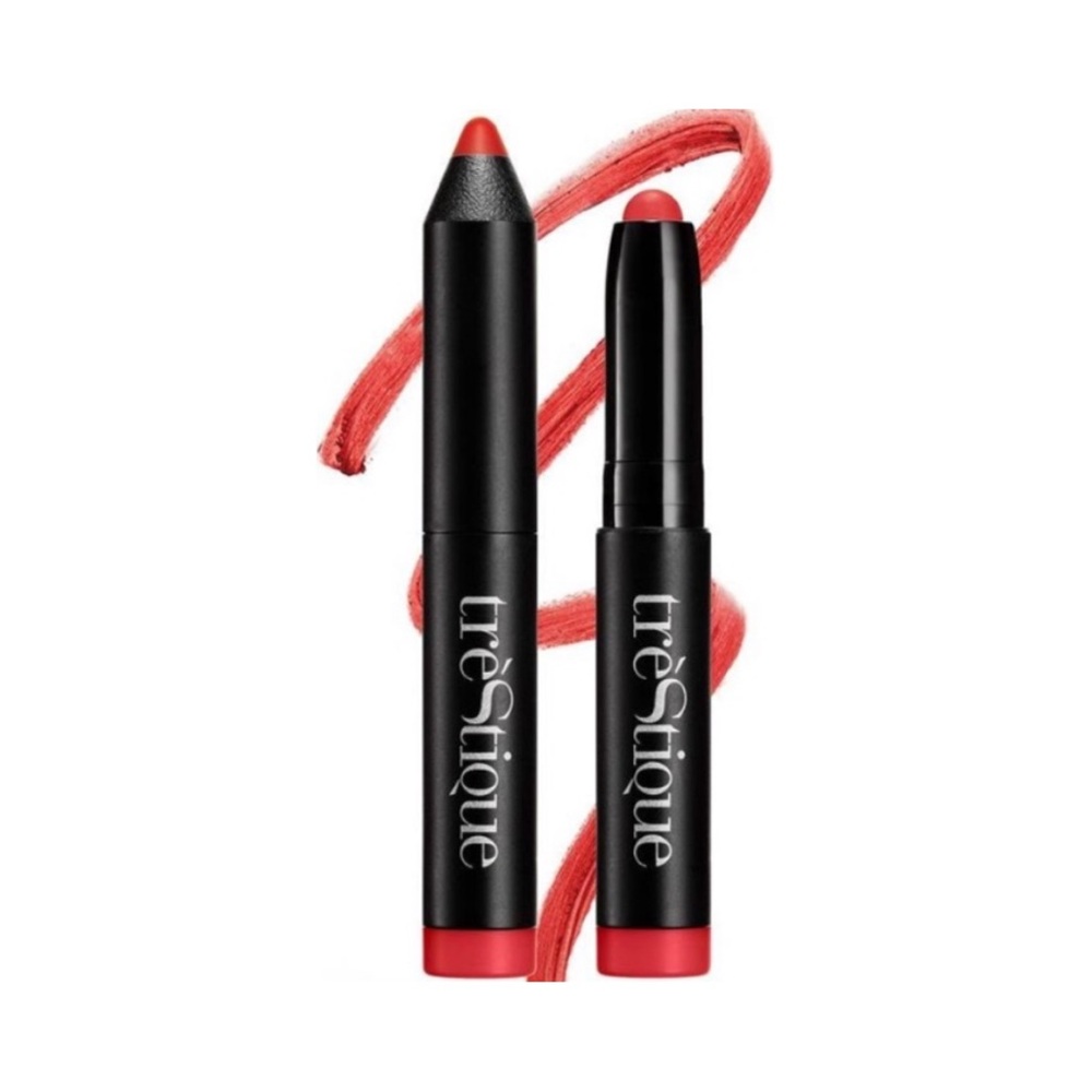 TRESTIQUE Mini Matte Lip Crayon in ‘CHILE’ - .025 oz NEW!